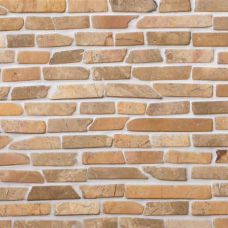 Stavmosaik senapsgul marmor 300x300mm indostone