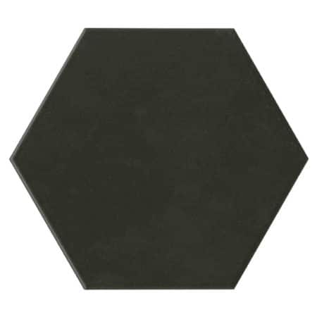 Hexagon Black Porcelain 175x175mm