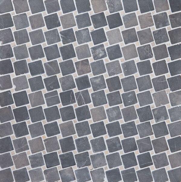 Diagonal Grey-White 50x50mm väggplatta